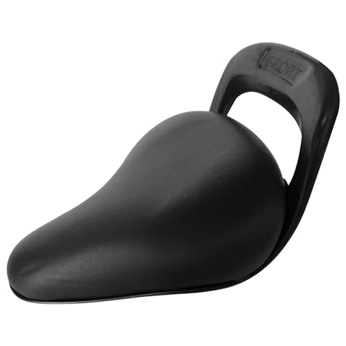 Asiento para Bicicletas para niños Evita Dolores Sillín de PU Impermeable para Reemplazo Curvo