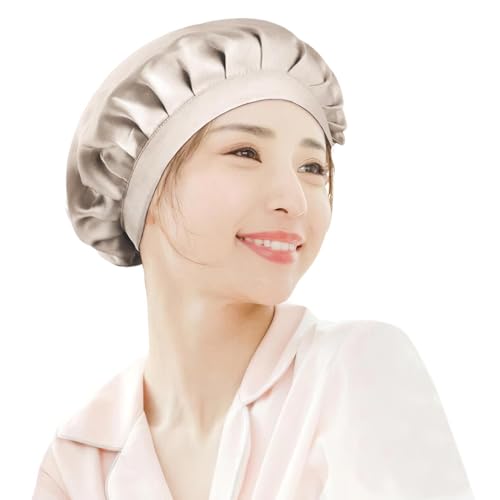 Yukimoto ナイトキャップ シルク100%