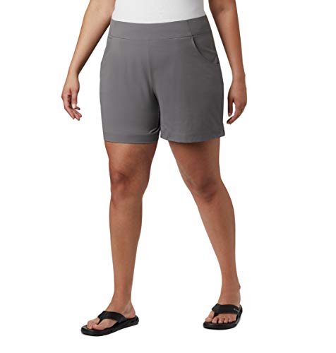 Columbia Women's Anytime Casual Short Shorts, City Grey, Medium X 7 #TOP5
