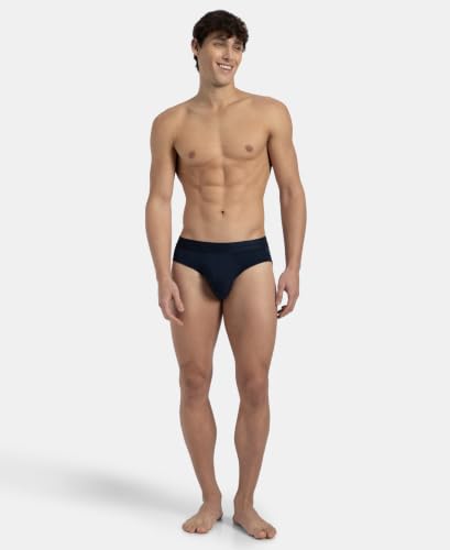 Image of Jockey IC24 Men Tencel Micro Modal Cotton Elastane Stretch Solid Brief with Natural StayFresh Properties