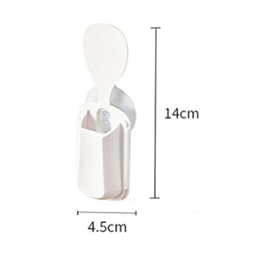 Spoon Suction Cup Holder, Non Stick Sushi Rice Paddle Suction Holder Detachable Rice Serving Spoons Holder for Rice Potato