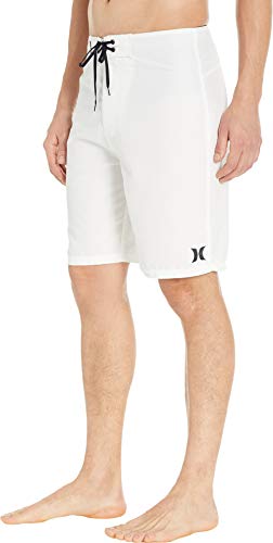 Hurley Men's Standard One & Only Supersuede 21" Boardshort, White, 282
