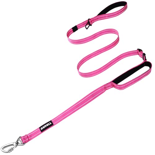 AUBELL Double Handle Tactical Dog Leash Heavy Duty for