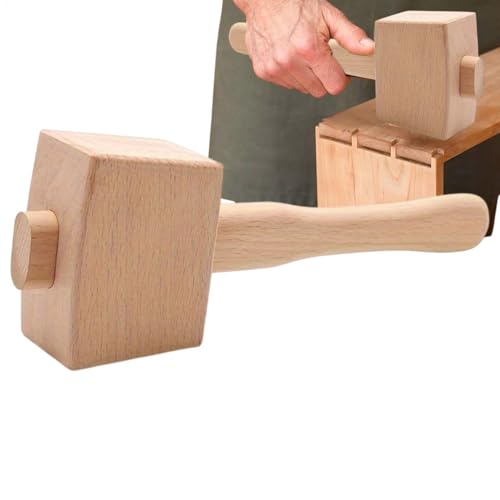 Martillo de tallado de madera portátil con diseño ergonómico antiimpactos 8