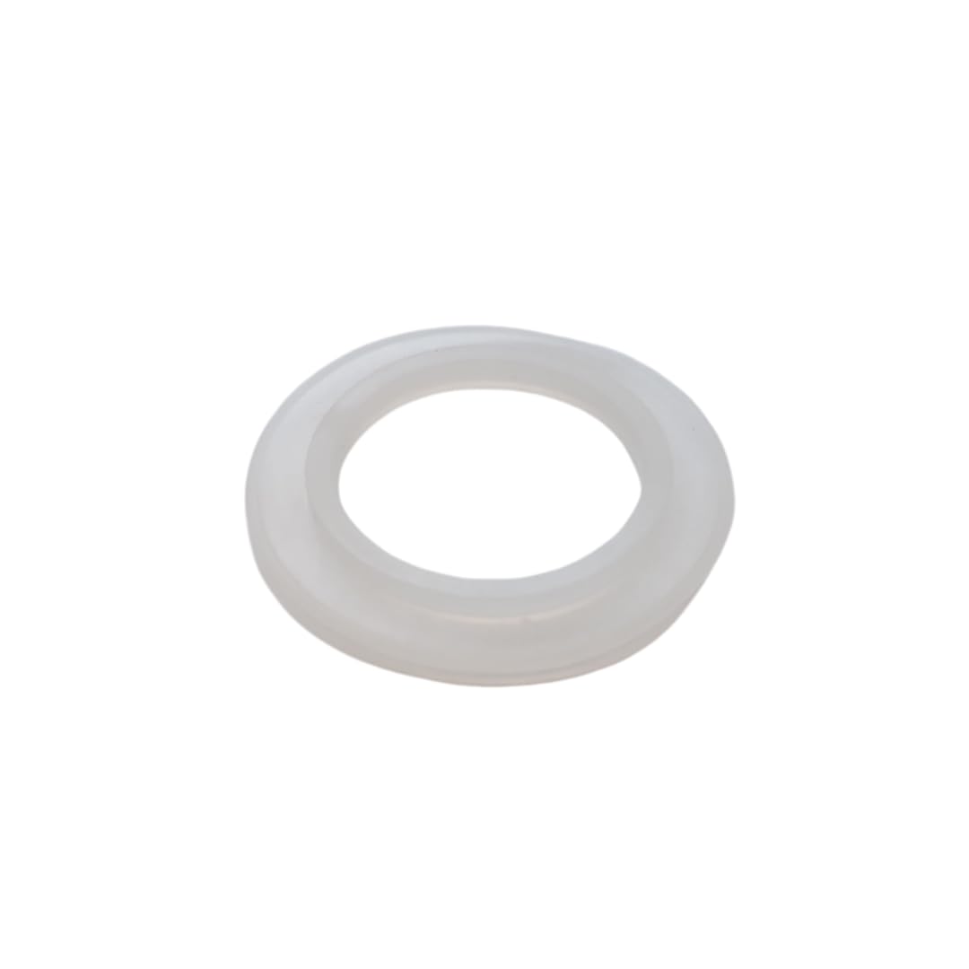 1pc Silicone Ring Gasket Replacement for Bathtub Sink Pop Up Plug Cap Washer Seal (43.5mm x 29mm), Translucent - Image 3