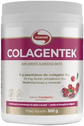 Colagentek (300g) - Sabor Cranberry, VitaFor