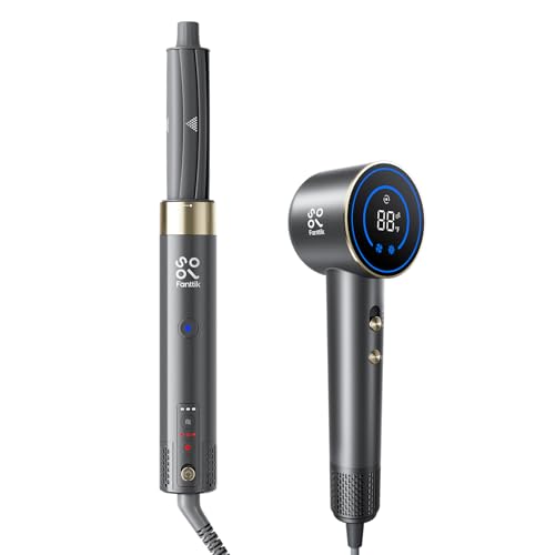 FanttikSolo Aura H10 APEX Hair Dryer & FanttikSolo 6 in 1 AirWave Air Auto Wrap Styler