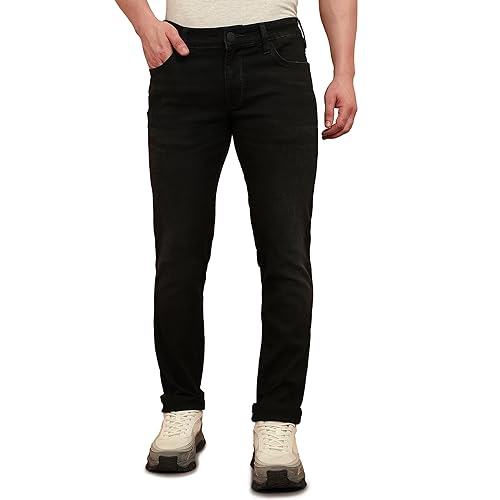 Image of Wrangler Men's Skanders Slim Fit Low-Rise Jeans