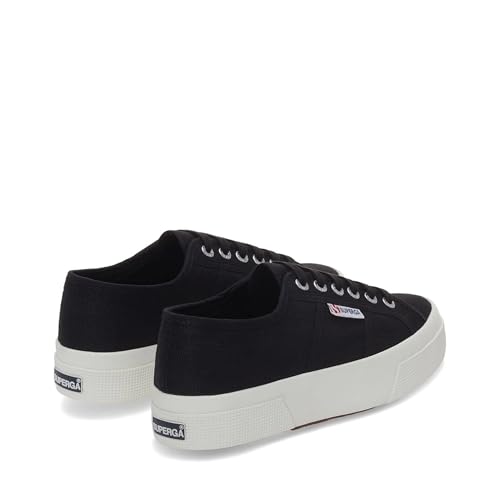 Image of Superga 2740 Platform Sneakers for Men and Women - Iconic Italian Men's and Women's Tennis Shoes with Breathable Canvas Upper, Non Slip Rubber Sole