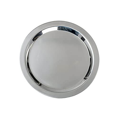 NKlaus Räucherplatte Edelstahl ?12cm Räucherzubehör für Weihrauch Räucherwerk Plättchen 10939