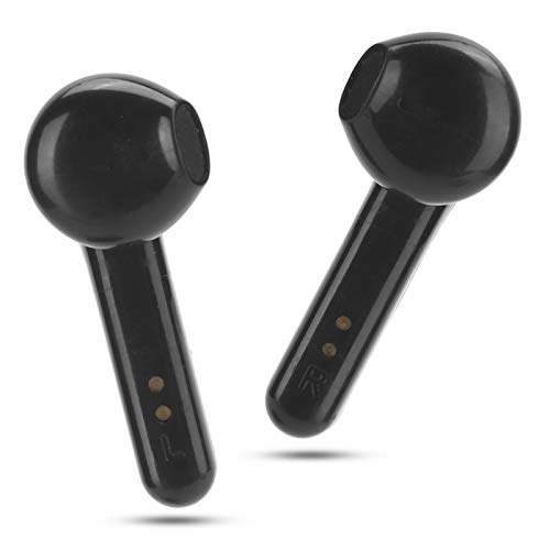 K12 Bluetooth-oortelefoon - Draadloze Bluetooth-koptelefoon Headset LED-display-oordopjes met oplaaddoos, zwart - Image 6