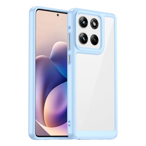 CongJiaLingXi Funda para Motorola Moto G Stylus 5G 2026, Azul Carcasa Flexible Ultra Slim Soft Silicona TPU Suave Protectora Caso Case Shell Cover para Motorola Moto G Stylus 5G 2026 6.7 Pulgadas