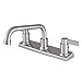 Nuvofusion FB2138NDL 8-Inch Centerset Kitchen Faucet, (Pack of 2)