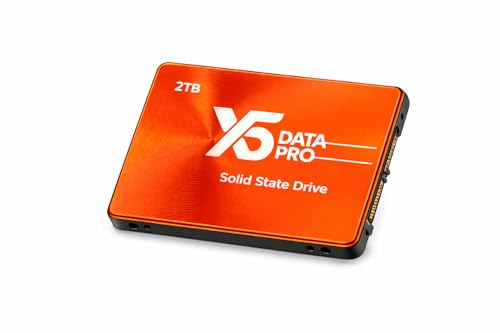 X5 Data Pro 2TB 2.5 SATA III SSD (NOT NVMe/M.2) Budget Internal Solid State Drive for Laptop & Desktop Basic Performance Storage