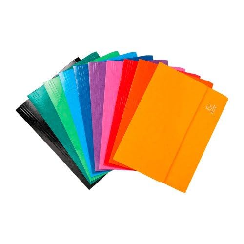 Chemise poche IDERAMA, coloris assortis 10 teintes – Lot de 25
