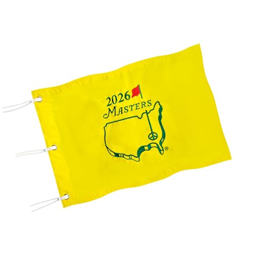 COGOLFING 2026 Augusta Golf Flag 14 x 20 Inch Single-Sided Embroidered Tournament Flag with Grommet 420D Nylon Backyard Putting Green Golf Club & Golf Decor