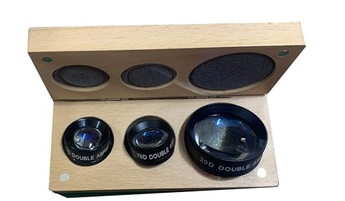 Image of BEXCO Double Aspherical Lens for Ophthalmic Set of 3 (20D, 78D, 90D)