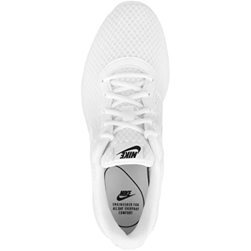 Image of Nike Men's Tanjun White /White /Black Running Shoe 12 Men US