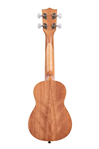Kala Ka-15s Ukulélé Ukulélé soprano en acajou avec chiffon de nettoyage - Les Beatles, Paul McCartney, John Lennon, RIngo Starr, George Harrison Kala Ka-15s Ukulélé Ukulélé soprano en acajou avec chiffon de nettoyage – Image 4