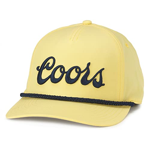 Image of AMERICAN NEEDLE Coors Beer Unisex Adjustable Snapback Baseball Hat