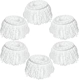 RinseWise - Paquete de 6 cabezales de fregona de repuesto, color