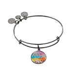Alex and Ani Caribbean Palm Tree Charm Bangle Bracelet