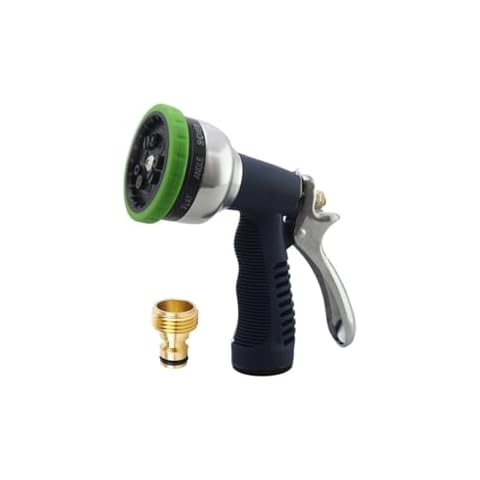 TUHUT Watering Wand, Short Sprayer Wand with 8 Watering Patterns for Lawn and Garden Use Cover