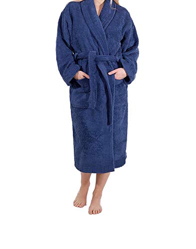 Ramesses Bathrobe Mens,Premium Thick Terry Cloth Bathrobe,Towel Bath robe Long–Staple Combed Men's Cotton Robe4