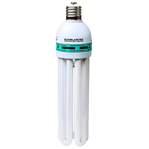 SunBlaster SL0900163 Full Spectrum CFL 6400K Self Ballasted Light Bulb for Indoor Grow Lamp and Hydroponic Systems with Mogul Socket, 125 Watts Cover
