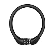 Amazon YYwenting Heavy Duty Bike Lock,Kryptonite Bike Lock,- 4-Digit Combination Cable Lock - Be Suitable for Cycle, Motorcycle, Scooter, Mountain Bike, Pram #ad