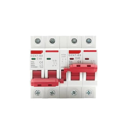 Interrupteur de déconnexion d'isolation 2P+2P AC 400V double puissance inverseur