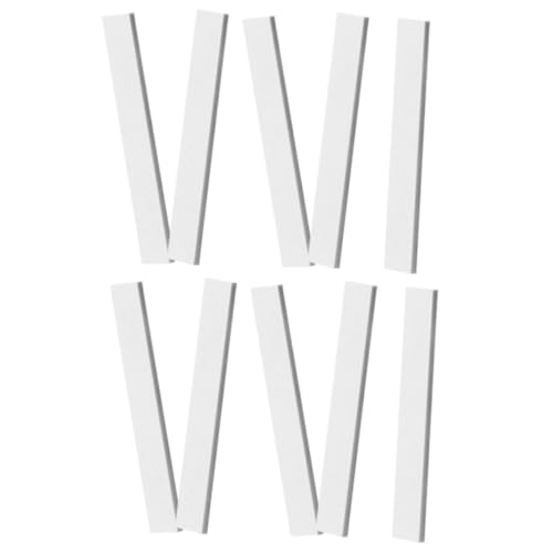 Levemolo 10pcs Guitar Bone Nut Replacement for Acoustic Bass Electric Classical Guitar