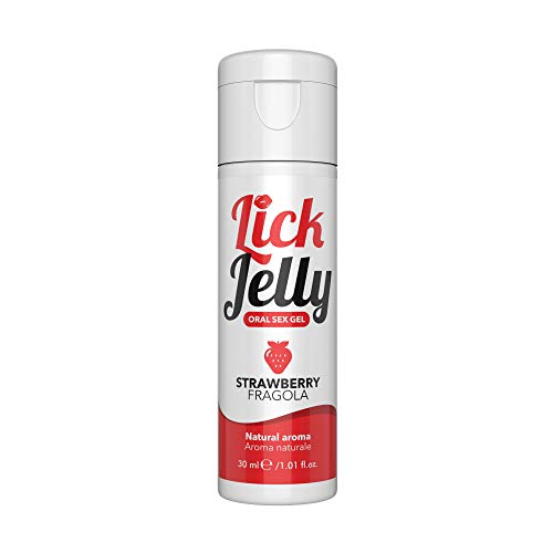 Lubricante comestible para sexo oral sabor fresa Lick Jelly 30ml Intimateline