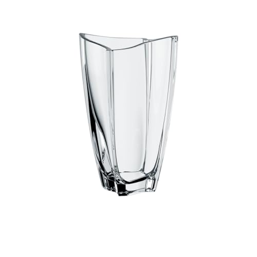 Villeroy & Boch - NewWave Vase 25 cm Klar, Spülmaschinenfest, Blumenvase Glas, Deko Vase Hoch, Große Blumenvase, Esstisch Deko, Home Decor, Kristallglas