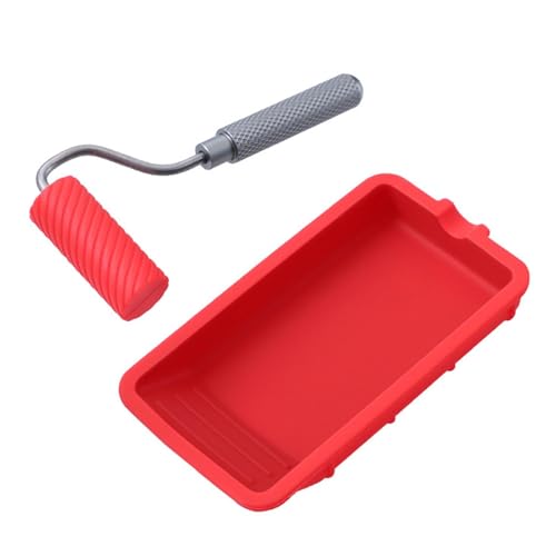 Generisch Silikon-Farbroller-Set RP8D 12,7 cm