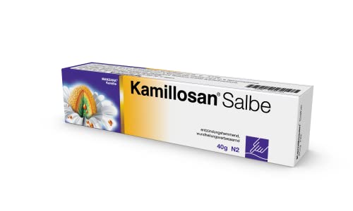 Kamillosan Salbe: Wund und Heilsalbe bei Entzündungen der Haut und Schleimhaut, gegen Juckreiz, Hämorrhoiden, Ekzem, 40 g