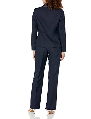 Women's Size Jacket/Pant Suit, Navy/Vanilla ICE, 24 Plus2