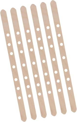 50 Soportes de Mechas de Madera para Velas miniatura 2