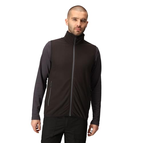 Chaleco de forro polar negro Navigate abrigo sin mangas para invierno talla 3XL 2