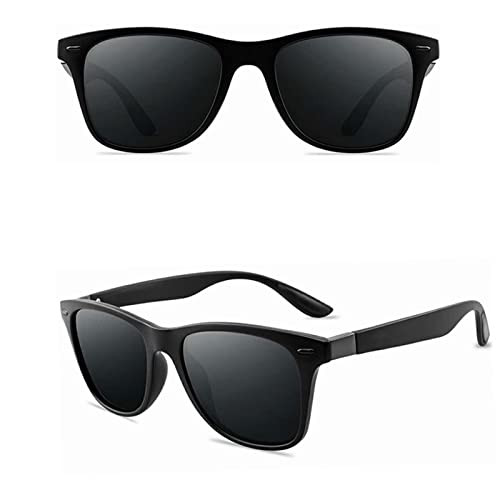 Lunettes de soleil polarisées hommes femmes verres de soleil vintage square été