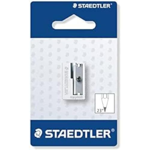 Staedtler 510 10 BK taille-crayon en métal durable pour le dessin