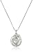 Sterling Silver "The Story of Friendship" Disc and Heart Pendant Necklace, 18"
