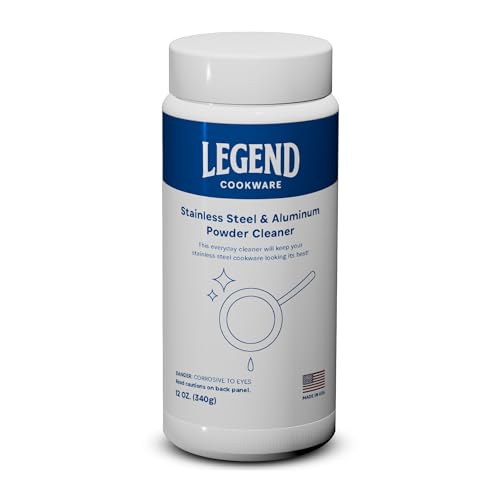 Limpiador en Polvo para Acero Inoxidable LEGEND COOKWARE 12oz miniatura 1