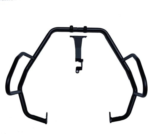 バイク用クラッシュバー 用のBMW F750GS F850GS F 750GS F 850GS 2018-2021 2020 オートバイ用用のエンジンガードハイウェイクラッシュバー(Upper Black)