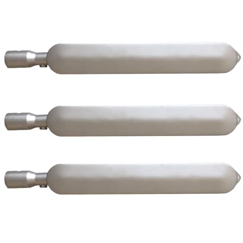 GRILLJOB 3 Pack Cast Stainless Steel 304 Oval Burner Fits ...