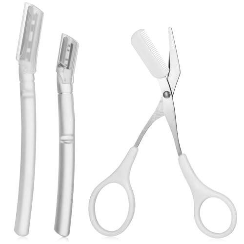 BESTYASH 1 Set Eyebrow Trimmer Kit Portable Eyebrow Shaping Versatile for Precise Trimming Lightweight Durable Beauty Accessories for Travel