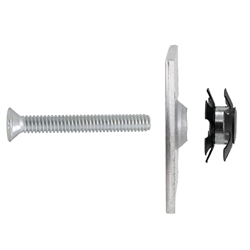 Recpro Rectangle Ladder Pad With Screw And Star Nut For Rv Exterior Ladder (Silver) #TOP4