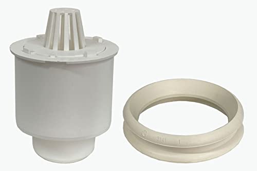 ACO Entwässerungsanschluss Geruchsverschluss Siphon 35565 für Lichtschacht oder Entwässerungsrinne