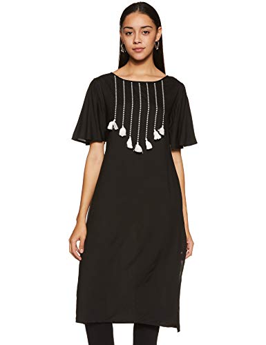 Image of Rare Roots Women's Rayon Regular Kurta