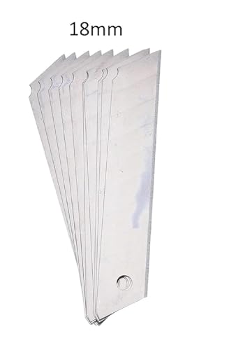 Image of Eclet Heavy Duty 18 mm Cutter Knife with 10 Replacement Blades(MULTICOLOUR)(A) (Cutter 1)